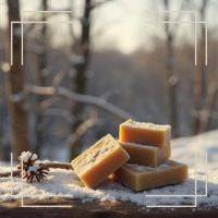 Six natural oils in herbal soap for winter skincare essential
