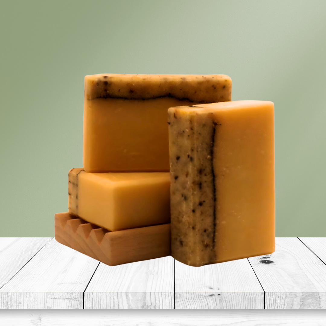 Natural Soap: Calendula Blossoms