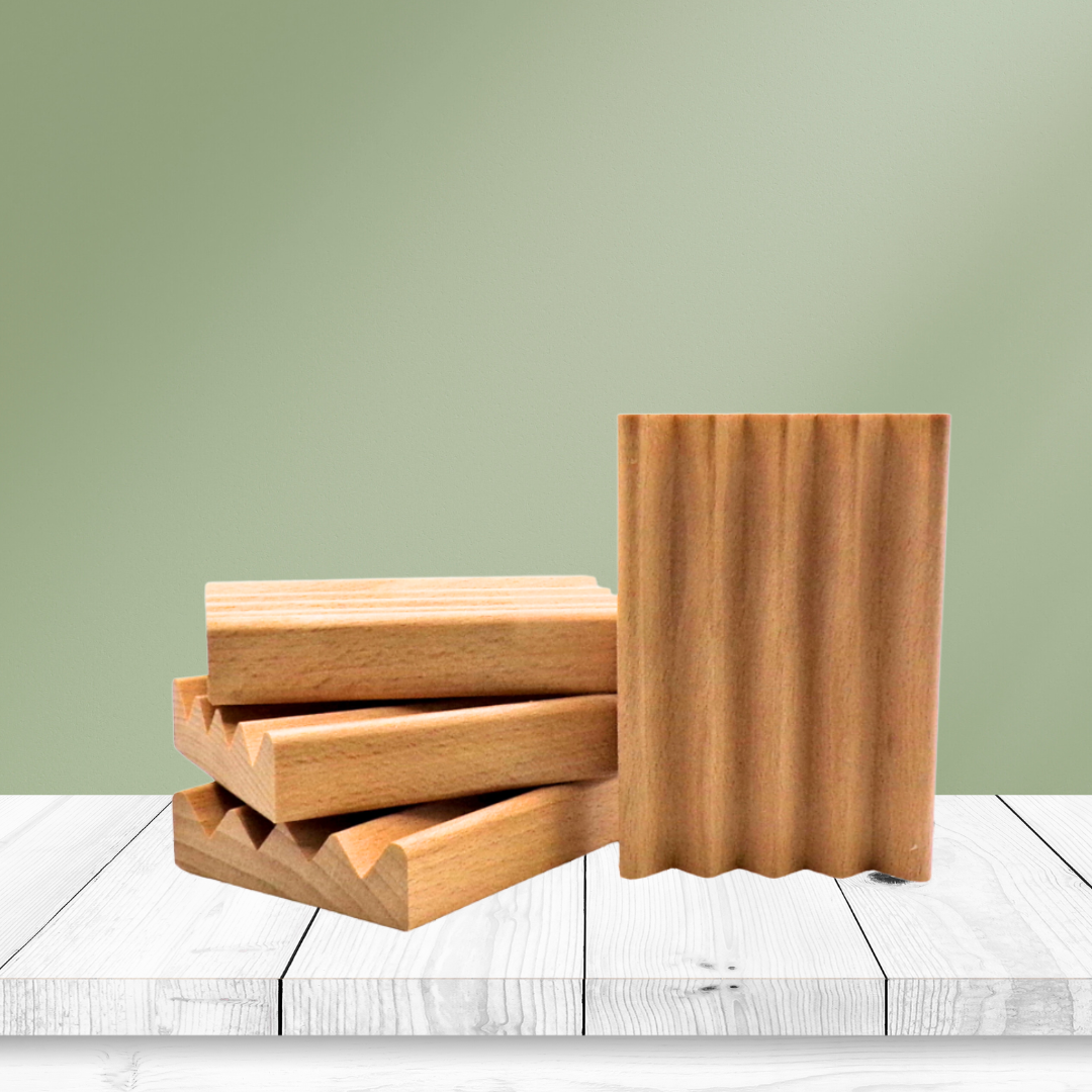 Natural Wood Soap Dish