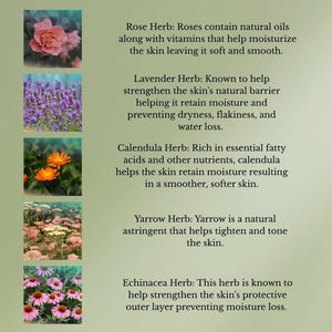 Flower Child Hydrating Body Oil bottle with natural botanical ingredients for moisturizing and softening skin