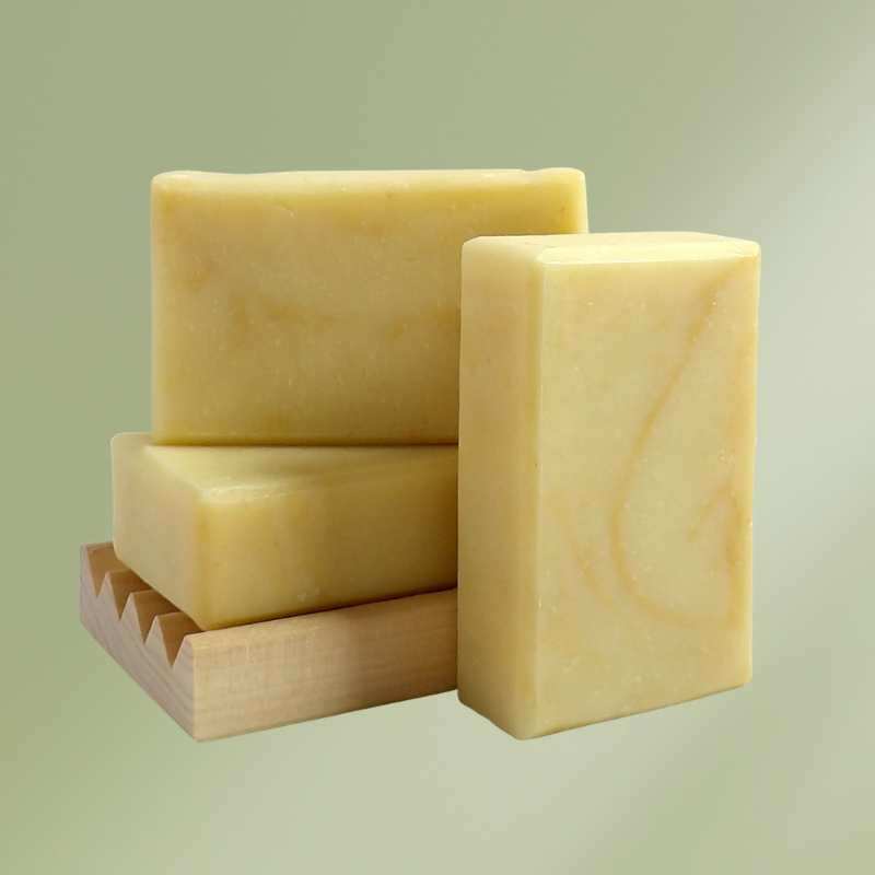 Goldenrod Herbal natural soap bar with creamy lather and soothing herbal ingredients